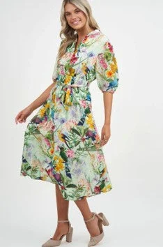 tropic long dress