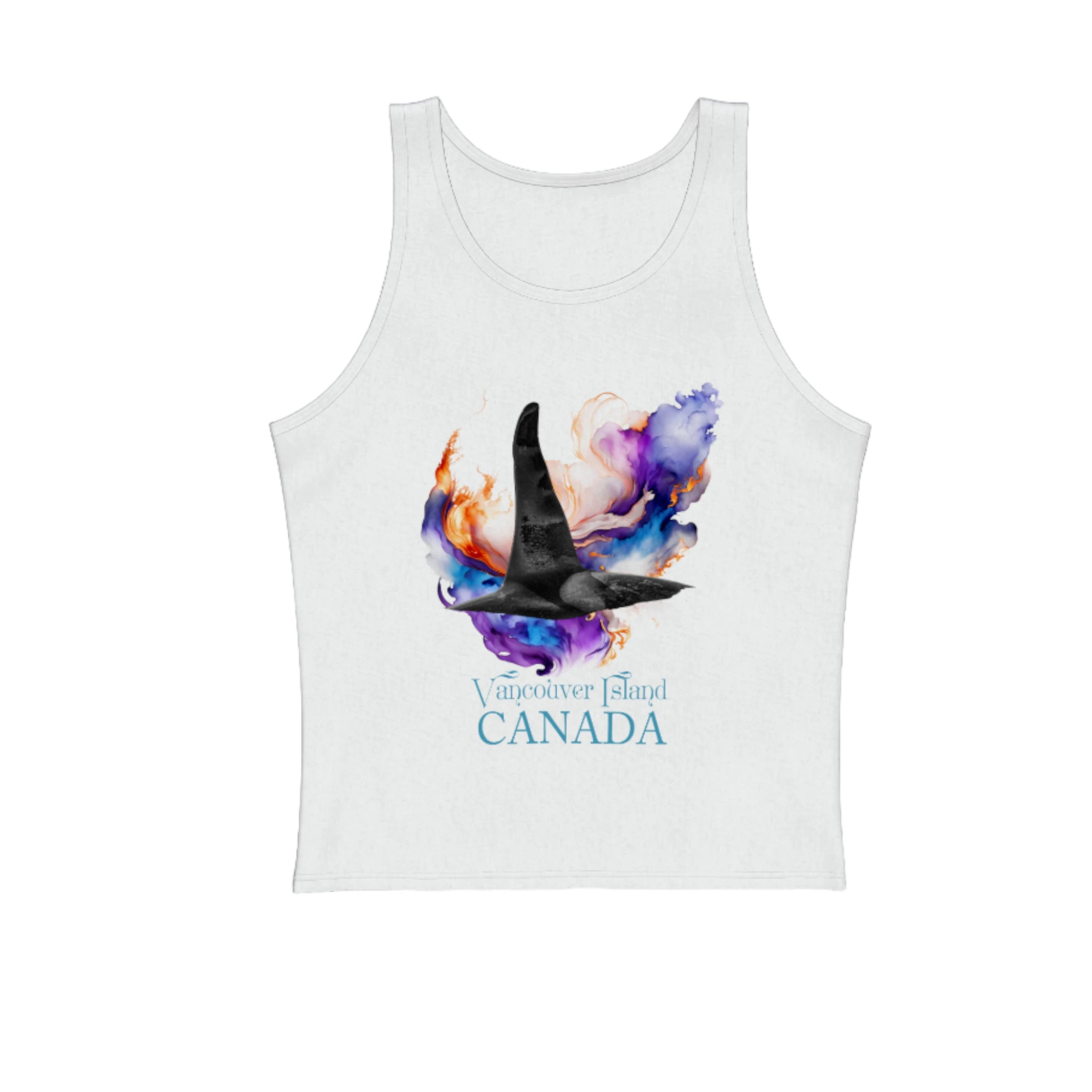 Orca Aura Vancouver Island Canada Premium Unisex Tank Top