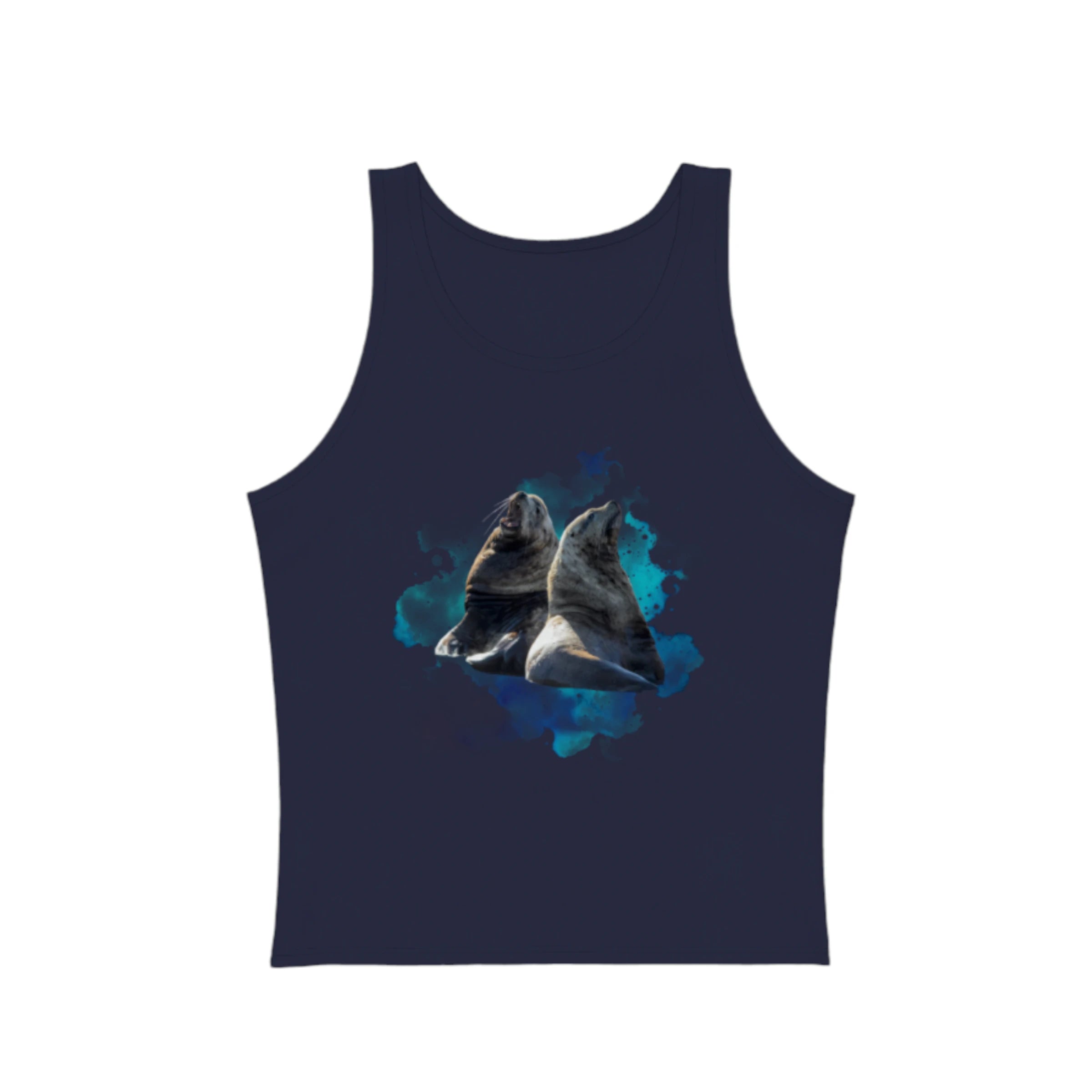 Sea Lions Conversation Premium Unisex Tank Top