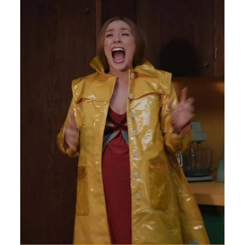 Wanda Maximoff WandaVision Yellow Coat